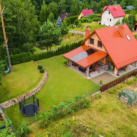 Prázdninový dům Lesne Zacisze- Rowery,lodka,kajak *