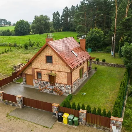 Lesne Zacisze- Rowery,lodka,kajak Prázdninový dům *